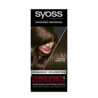 Syoss Color baseline 5-1 lichtbruin haarverf 1 Set - thumbnail