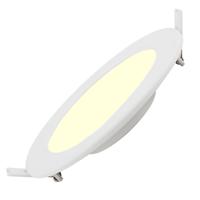 LED Downlight Slim Pro Rond 16W. Warm Wit 3000K. Mat Wit. Ø170mm - thumbnail