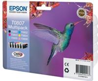Epson Multipack 6-colours T0807 Claria Photographic Ink - [C13T08074021] - thumbnail
