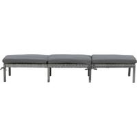 Nohr Ligbed 'Tyke' Wicker, kleur Grijs - thumbnail