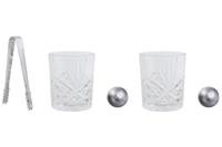 Whiskyset Home ESPRIT Natuurlijk Bamboe Kristal - thumbnail