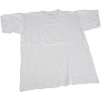 Creativ Company T-shirts, b: 60 cm, afm xx-large, ronde hals, 145 gr, wit, 1 stuk - thumbnail