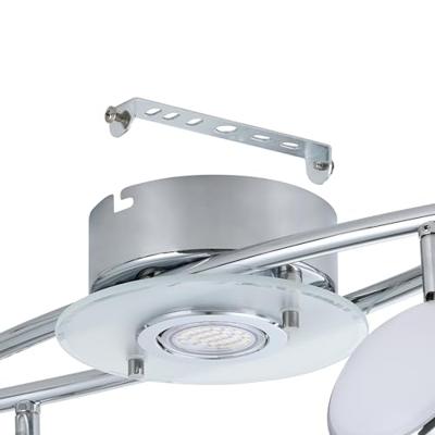 Eglo 4-lichts plafondlampSalto chroom - 32829
