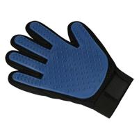 Metaltex Best Friends Borstelhandschoen 24 cm Blauw/Zwart - thumbnail