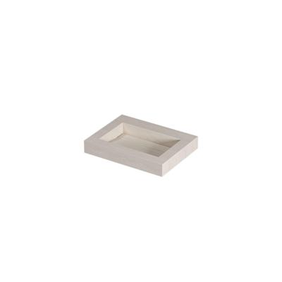 INK Pitch Wastafel keramische slab bak met drain en front en side skirts zonder kraangat 60x45x9 Travertin mat INK Pitch Wastafel keramische slab bak met drain en front en side skirts zonder kraangat 60x45x9 Travertin mat