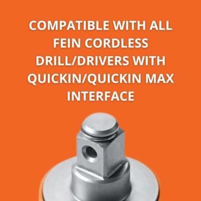 Fein QuickIN-dopsleuteladapter 1/2"vierkant - 64203002010 - thumbnail