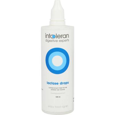 Lactase Drops - 100 ml | Lactose Intolerantie | Bevat vloeibaar Lactase enzym dat helpt bij het verteren van Lactose | Lactose-vrij koken | Intoleran