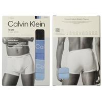 Calvin Klein Icon short - trunk blue-zwart 3-pack - thumbnail