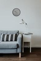 NeXtime NX-7328GS Wandklok NXt Gray Ø 40 Cm Grijs - thumbnail