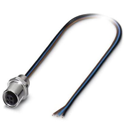 Phoenix Contact 1530605 Sensor/actuator inbouwconnector M5 Aantal polen (sensoren): 3 Bus, inbouw 0.50 m 1 stuk(s)