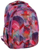 Gerimport rugzak junior 36 x 43 cm polyester paars/roze - thumbnail