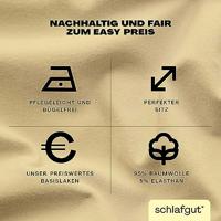 Schlafgut Schlafgut EASY Jersey Elasthan Hoeslaken L - 140x200 - 160x220 164 Yellow Mid - thumbnail