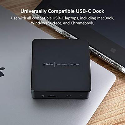 Belkin USB-C dockingstation met twee monitoraansluitingen - thumbnail