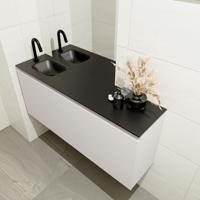 MONDIAZ OLAN 120cm toiletmeubel linen. LEX wastafel urban links 1 kraangat - thumbnail