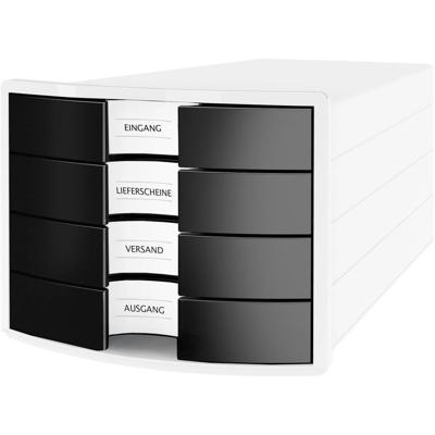 HAN IMPULS 2.0 1012-32 Ladebox Wit DIN A4, DIN C4 Aantal lades: 4 HAN IMPULS 2.0 1012-32 Ladebox Wit DIN A4, DIN C4 Aantal lades: 4