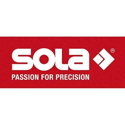 SOLA Kunststof waterpas PHF22 22cm 2 libellen 1,00mm/m rood - 01412101