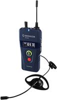 Monacor ATS-80T Microfoonzender Hand Zendmethode:Digitaal Incl. klem Hoofdtelefoon/microfoon combi (3.5 mm jackplug), Audio-Line-in Digitaal - thumbnail