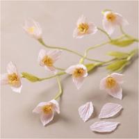 Creativ Company Mini hobbyset crêpepapier, kersentak, crêpe-verhouding: 180%, 1 doos - thumbnail