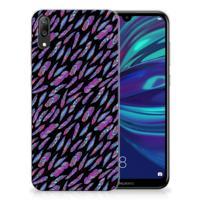 Huawei Y7 Pro (2019) TPU bumper Feathers Color - thumbnail