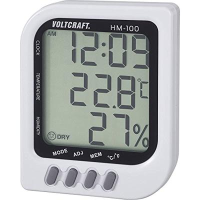 VOLTCRAFT HM-100 Luchtvochtigheidsmeter (hygrometer) 20 % Hrel 90 % Hrel VOLTCRAFT HM-100 Luchtvochtigheidsmeter (hygrometer) 20 % Hrel 90 % Hrel