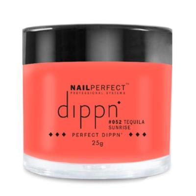 NailPerfect Acrylic Perfect Dippn' Powder Tequila Sunrise 25gr