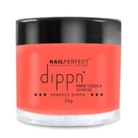 NailPerfect Acrylic Perfect Dippn' Powder Tequila Sunrise 25gr - thumbnail