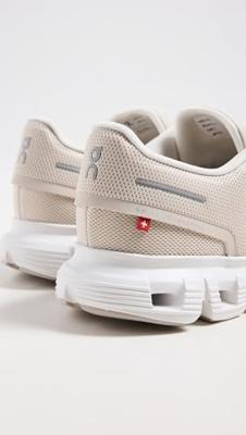 ON Cloud 6 Lage Wandelschoen Dames Black | White 37,5