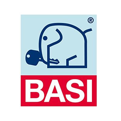 Basi 9210-5512 Insteekkamerdeurslot Zilver