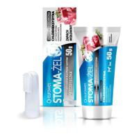 EUROWET Stoma-Żel Beef - tandpasta en tandenborstel voor honden en katten - 50 mg - thumbnail