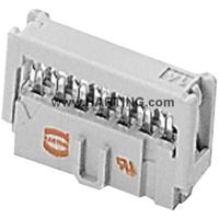 HARTING 0918516780380 Pinconnector Rastermaat: 2.54 mm Totaal aantal polen: 16 Aantal rijen: 2 1 stuk(s) - thumbnail