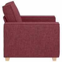 Sofa Stoel Wijnrood 60 cm Stof - thumbnail