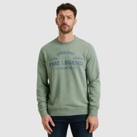 Pme Legend Psw2508430 Crewneck Terry Garment Dyed Trui 5226 Silver Blue - thumbnail