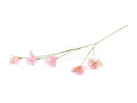Decoratietak Lisianthus 63cm Roze - thumbnail