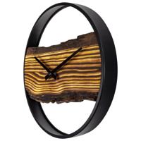 NeXtime NE-3263BR Forest Large Wandklok 45 cm Hout/Zwart - thumbnail