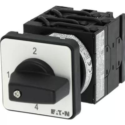 Eaton T0-4-15056/E Trapschakelaar 20 690 V 1 x 90 ° Zwart 1 stuk(s) Piece