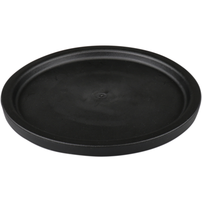 Ornamin Deksel | TPE | rond | reusable | onbreekbaar | Ø140mm | zwart | 10 stuks