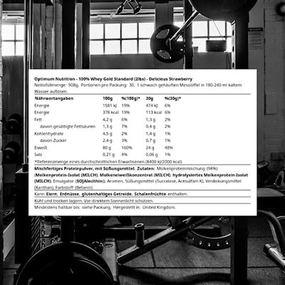 Gold Standard 100% Whey Protein | Optimum Nutrition | Delicious