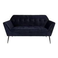 Dutchbone 2-zits Bank 'Kate', kleur Blauw - thumbnail