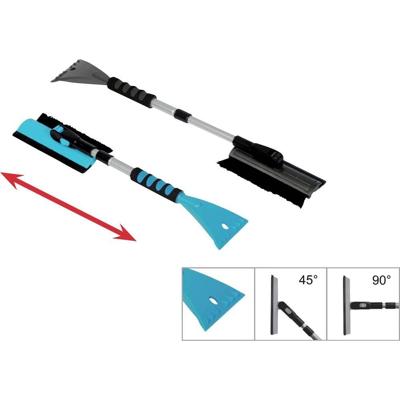 IWH Aluminium IJskrabber / sneeuwbezem Uittrekbaar, Softgrip (l x b x h) 48 x 15 x 11 cm Auto, SUV, Van, Camper Blauw IWH Aluminium IJskrabber / sneeuwbezem Uittrekbaar, Softgrip (l x b x h) 48 x 15 x 11 cm Auto, SUV, Van, Camper Blauw