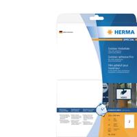 Etiket herma 9535 a5 210x148mm 20st folie wit - thumbnail