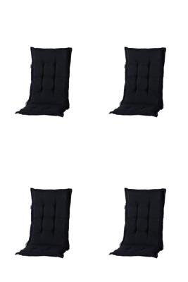 Kussen hoog 50x123 Panama zwart (4 stuks) Madison - Madison Kussen hoog 50x123 Panama zwart (4 stuks) Madison - Madison