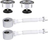 Ben MSN set van 2 meubelsifons plat 5/4 inch voor badmeubels met waskom - thumbnail