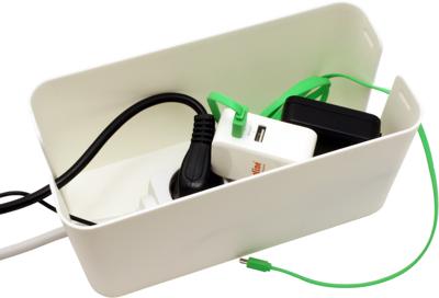 VALUE kabelbox, klein, wit VALUE kabelbox, klein, wit