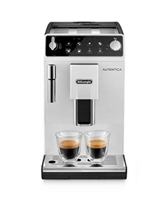 De'Longhi Autentica ETAM 29.513.WB Automatische koffiemachine met cappuccino stoommondstuk, 15 bar, wit