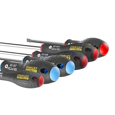 Stanley handgereedschap 6-Delige FatMax Schroevendraaierset Parallel/Standaard/Pozidriv - 0-65-428