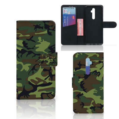 OPPO Reno 2Z Telefoon Hoesje Army Dark OPPO Reno 2Z Telefoon Hoesje Army Dark