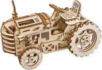 Robotime Houten Tractor DIY Modelbouw Knutselen - thumbnail