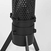 LABEL51 Tafellamp Tube - Zwart - Metaal - thumbnail