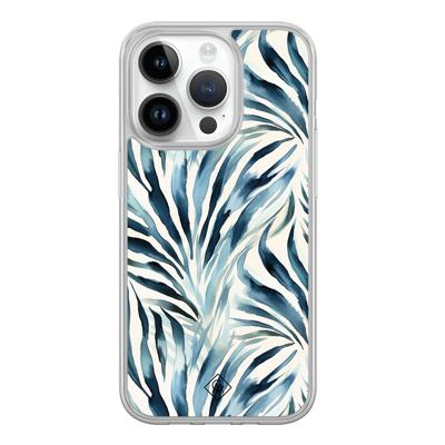 iPhone 14 Pro hybride hoesje - Japandi waves