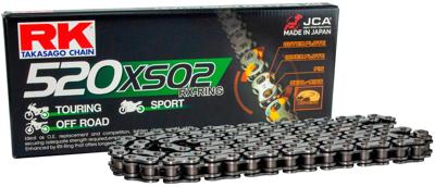RK Chain 520 xso2 106 c gray/gray open